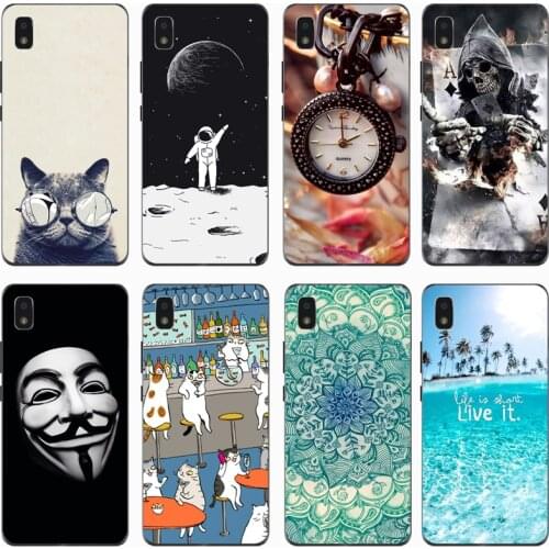 Fashion Soft silicone TPU Back Cover For ZTE Blade L210 Phone Funda Case For ZTE Blade L210 RU Cute Cartoon Case