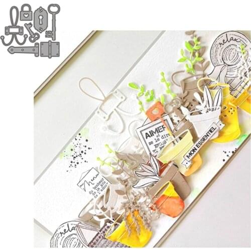 New Key Lock Metal Cutting Dies Stamps Dies Scrapbooking Mold Cut Childrens Handmade Tools DIY Craft Decoration New Dies 2021