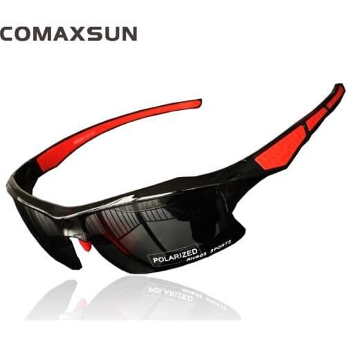 COMAXSUN Polarized Cycling Glasses Professional Bike Eyewear Bicycle Goggles Outdoor Sports Sunglasses UV 400 STS302R
