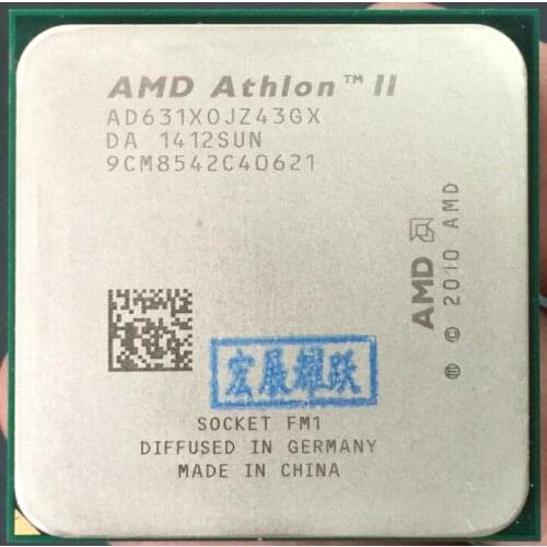 AMD Athlon II X4 631 FM1 Quad-Core CPU 100% working properly Desktop Processor