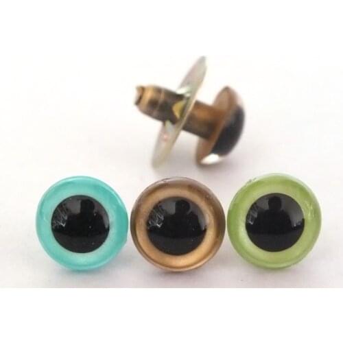 Mixed color 12mm pearl color Amigurumi safety eyes --60pcs each color 20pcs