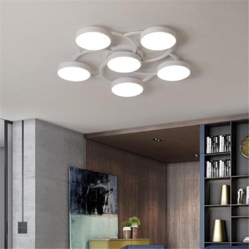 Led Ceiling Lights Flush Mount Round Lamp for Bedroom Living Room Dining Room Kitchen