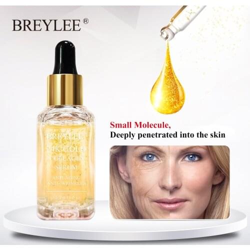 BREYLEE Serum Collagen Essence Remove Repairing Wrinkles Lifting Firming Anti-aging Whitening Serum Face Skin Care