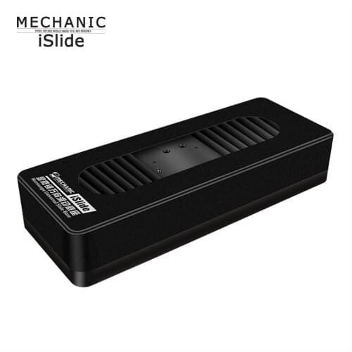 Universal Sliding Base For Microscope MECHANIC iSlide Pulley Guide Rail Design Adjust Aluminum Alloy Sandblasted Base