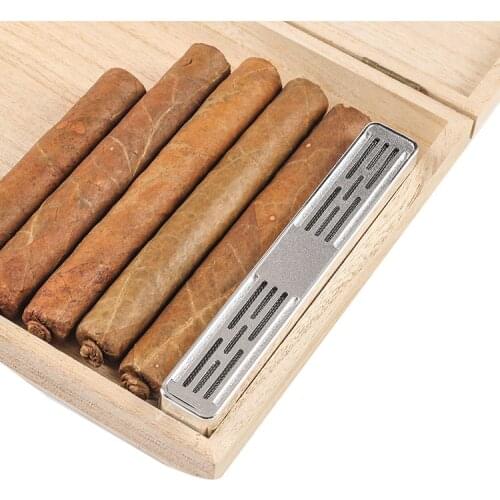 1pc Rectangular Humidor Smoking Cigar Humidor Humidifier Bar-type Tobacco Gadget Accessories for Cigars