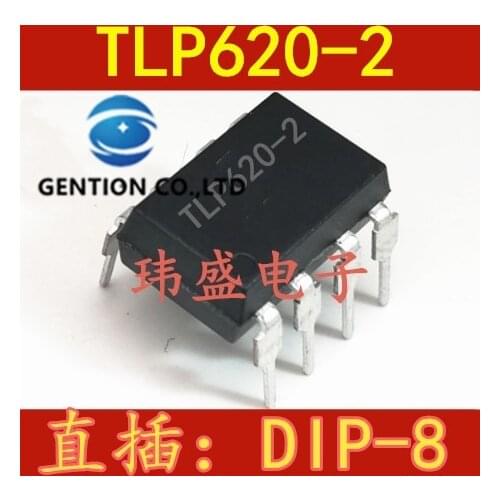 10PCS TLP620-2GB photoelectric coupler optoisolator DIP-8 TLP620 TLP620-2 in stock 100% new and original