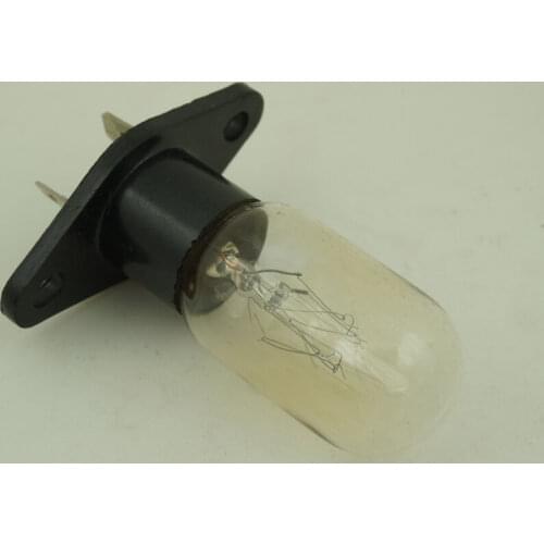 240V 25W T170 Microwave Oven Globe Lamp Bulb Straight Terminals For Many Brands