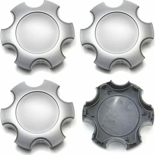 4Pcs Car Wheel Center Hub Caps silver Modified car Wheel Center covers for Toyota Tundra Sequoia Wheel Center Cover 2003-2007