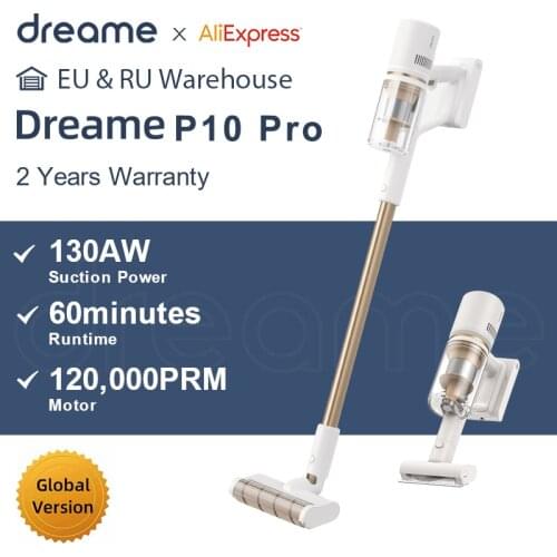Dreame P10 Pro Handheld Wireless Vacuum Cleaner 22kPa Home Appliances LED Display Dust Collector Floor Carpet Aspirator For Home
