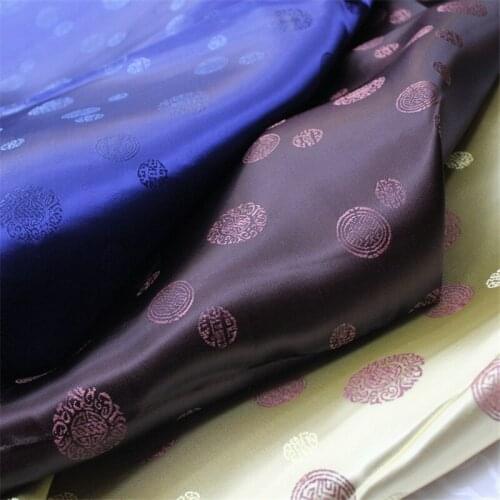 CF776 Mens Chinese Traditional Wear Jacquard Brocade Fabric Chinese Clothing Chinese Style Home Decoration Fabrics
