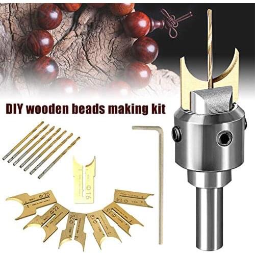 Woodworking Round Bead Router Bit Carbide Buddle Ball Drill Bit Soft and Hard Carpentry Tool Milling Cutter For Oak Hardwood
