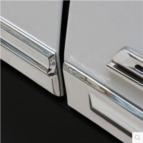 CHROME SIDE DOOR LINING GARNISH BODY MOLDING TRIM COVER FIT FOR BMW X1 2009 2010 2011 2012 2013 2014 2015 E84 tool LF1