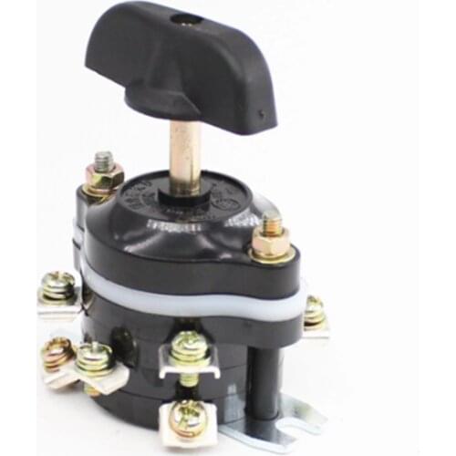 HZ10-10P/3 220V/DC-21A 3 Position Latching 9 Terminals Changeover Combination Switch