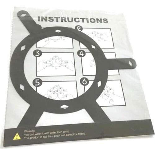 Xmlivet 30pcs/lot Round Billiards Pool Ball Invisible Rack Sheet for 2 1/4 billard 9-ball magic rack sheet