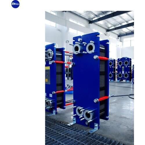 Copper flat plate heat exchanger for food shop