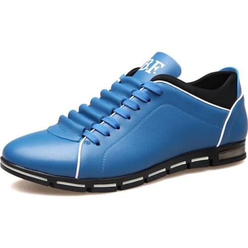 Dropship Hot sale Plus size 38-48 Men Shoes England Trend Men Casual Shoes Leather Shoes Breathable Footear Loafers Mens Flats