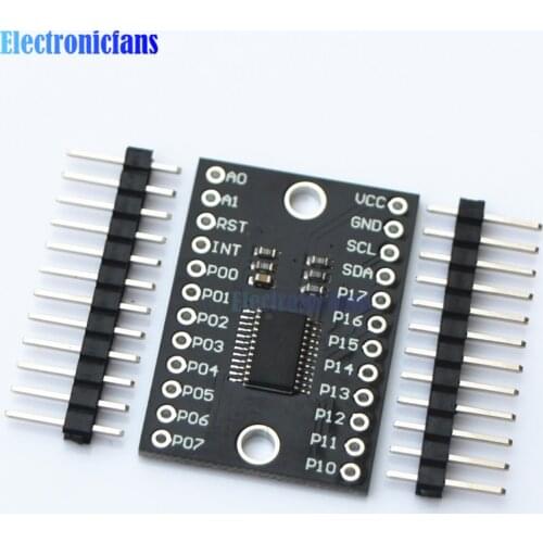 New TCA9539 16-Bit I2C SMBus I/O Expander Interrupt Output Configuration Registers