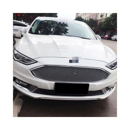 RQXR Front Bumper grill radiator grille for Ford mondeo 2013-2019