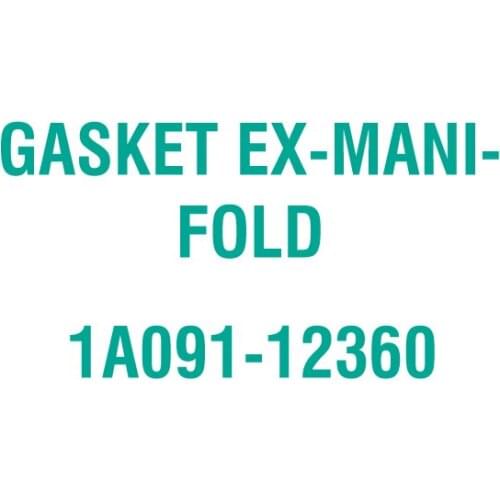 For Kubota 1A091-12360 GASKET EX-MANIFOLD