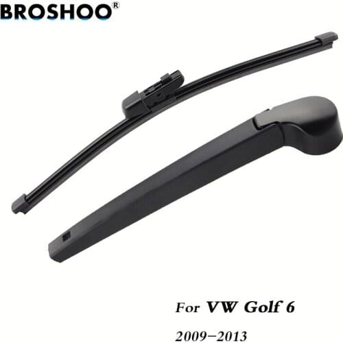 BROSHOO Car Rear Wiper Blade Back Windscreen Wiper Arm For Volkswagen Golf 6 Hatchback(2009-2013) 280mm,Windshield Auto Styling