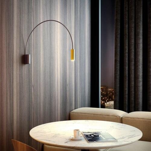 Modern Beauty Wall Lamp Originality Northern Europe Bedroom Bedside Food A Living Room Office Personality Minimalist Wall Lamp