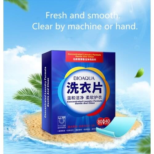 Hot Sale Laundry Tablets New Formula Laundry Detergent Nano Super Concentrated Washing Sheets Laundry sheets for Cleaning