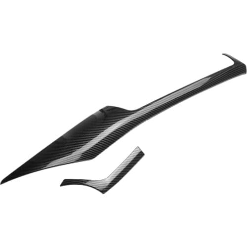 Carbon Fiber Look Interior ABS Trim Center Control Panel Trim for BMW F30 F34 F32 F33 F36 2013