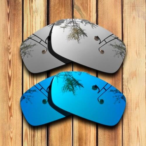 100% Precisely Cut Polarized Replacement Lenses for X Squared Sunglasses Chrome & Blue Combine Options