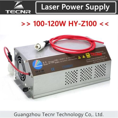 100W 120W CO2 Laser Power Supply Monitor AC90-250V for Laser Engraving Cutting Machine HY-Z100