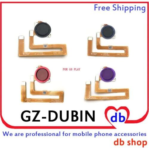 20pcs For Moto G8 PLAY G8PLAY Fingerprint Sensor Flex Cable Home Back Button Key Touch ID Flex Cable Repair Parts
