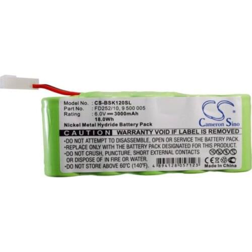 Cameron Sino 3000mah battery for BOSCH D861E D870E Somfy K12 K8 K10 Rollfix FDD087D K17 D962E D963P FDD087 9000163 FD252/10