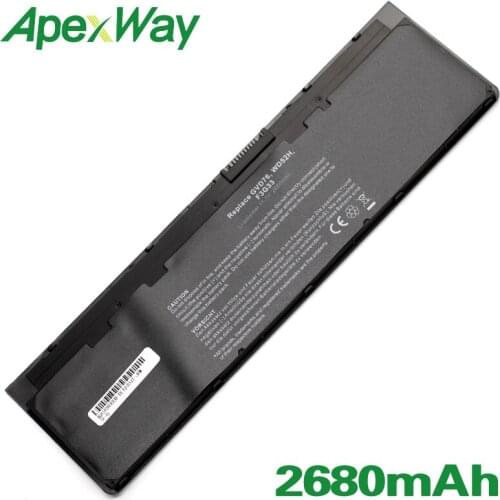 ApexWay 2680mAH Battery for Dell WD52H 0WD52H 0KWFFN KWFFN VFV59 0VFV59 J31N7 PT1 X01 W57CV for Latitude 12-inch E7240 E7250