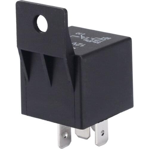 DC 12V/24V Electrical Alloy Relay 5 Pins 40A Car Auto Long Life Automotive Relay Normally Open Waterproof for Battery Control