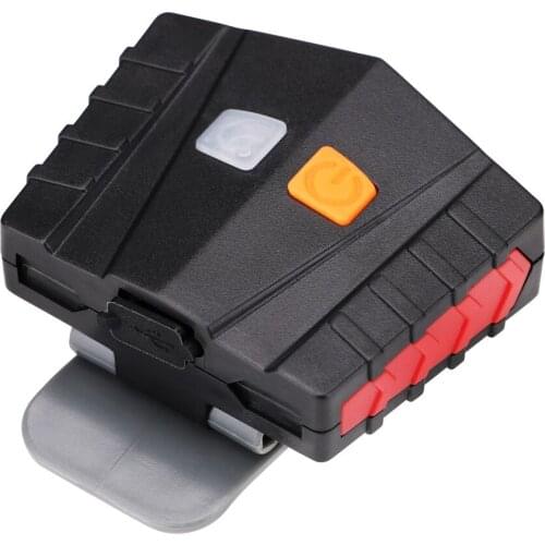 COB LED Induction Hat Clip Lights Headlight Fishing Touch Sensor Headlamp USB Charging Cap Head Lantern Clip camping fishing