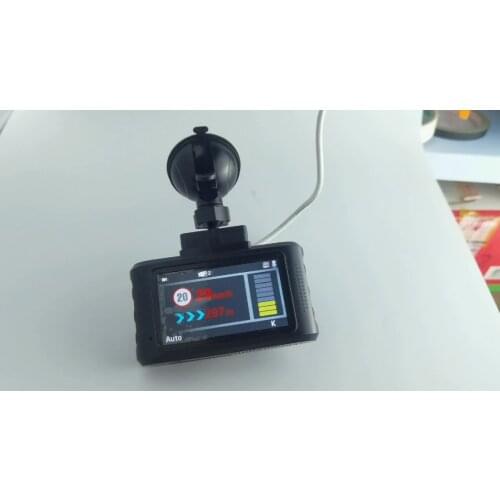 FHD Dash Cam with Speed Cam Radar Detector GPS Logger LDWS FCWS