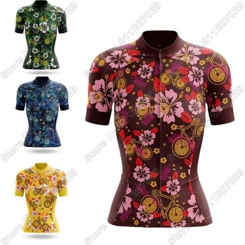 Hawaiian State 2021 Cycling Jersey Short Sleeve MTB Tops Cycling Clothing Shirt Ropa Maillot Culotte