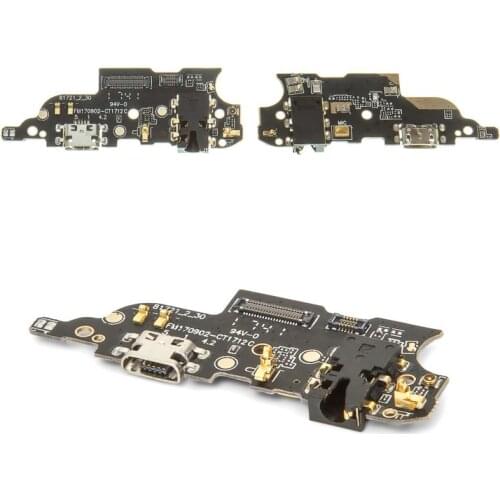 Flex Cable For Meizu M6 Note (Microphone,USB Charge Connector Board,With Headphone Jack)