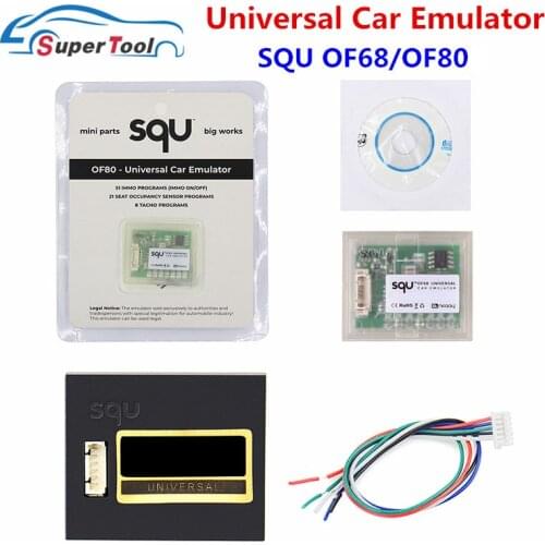 Julie Universal IMMO Emulator SQU OF68 Car Emulator Julie SQU OF80 Signal Reset Program Diagnostic Seat Ocuupancy Sensor Tool