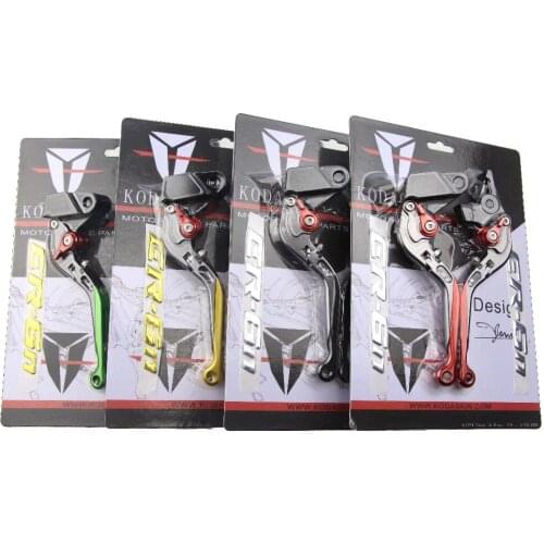 KODASKIN Folding Extendable Brake Clutch Levers Fit For ER-6N 2009-2016
