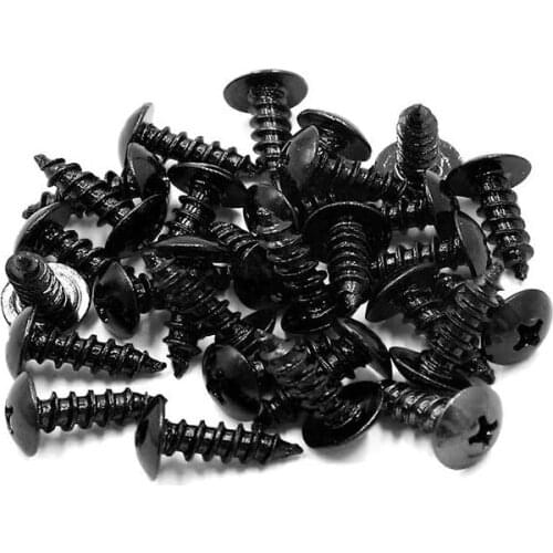 M5 x 16mm Universal Motorcycle Round Cross Head Self Tapping Bolts Screws