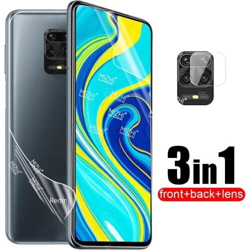 MIZHI Screen Protectors For Xiaomi Redmi Note 9 Pro Max