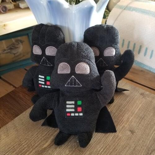 Original Disney Series Star Wars Movie Darth Vader Q Version Plush Toy Doll Gift For Friend 17cm