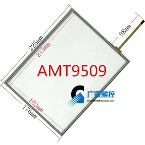 Original new 10.4'' inch touch screen new AMT9509 touchpad amt2507 industrial IPC 4-wire touch screen 225*176 225*173