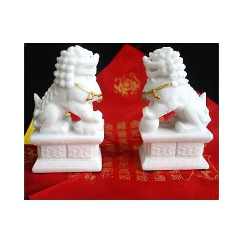 Open sand rock carvings kylin lion stone lion geomantic store handicraft statues sculpture Home wedding decoration dies