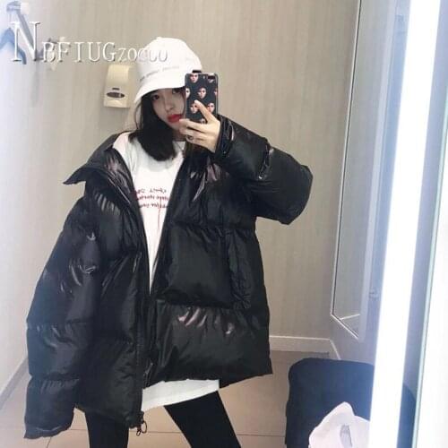 Winter Korean Students Stand Collar Women Parkas Easy To Match Thick Female Overcoat