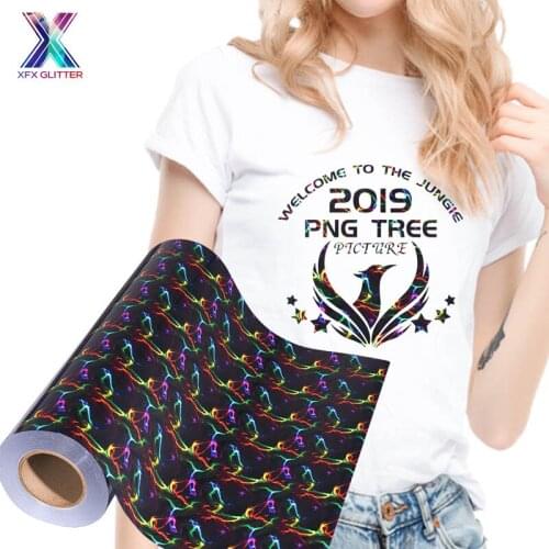 XFX HTV Free Shipping 1 Sheet 25cmx100/150cm Iron on Vinyl TPU Heat Transfer Vinyl Heat Press Cutting Plotter HTV Cricut Vinyl