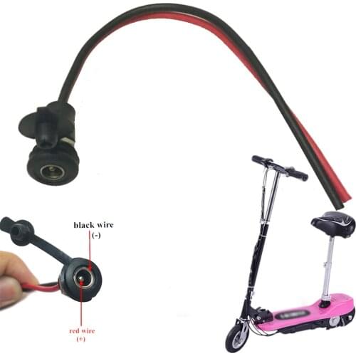Electric Scooter Charging Port DC5.5x2.1mm Charger Round Hole Socket Outdoor Scooters Sports Entertainment For M365