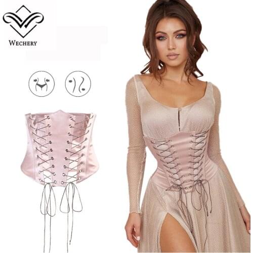 Short Corset Underbust Bustier Black Waist Cincher Wedding Party Girdle Belts Women Tummy Binder Abdomen Control Bodice Corselet