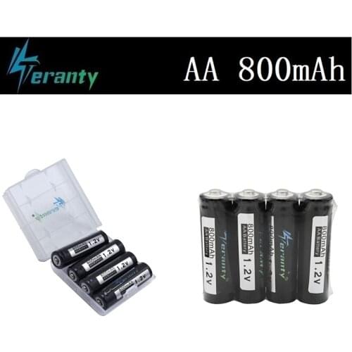 1.2V NiMh Battery 1.2v 800mah Rechargeable Batery For RC Toys Car Boat Tank Gun Remote Control Helicopters Trucks Led Light 4pcs