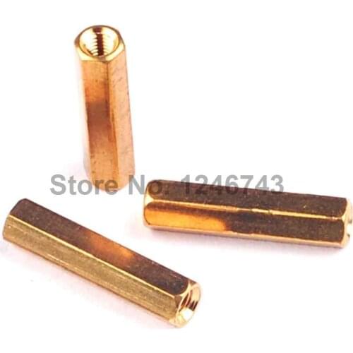 20pcs/lot M3 copper column hollow copper column 20MM height